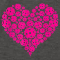 Pickleball Heart Pickleball Game Marker Players Vector Backpack