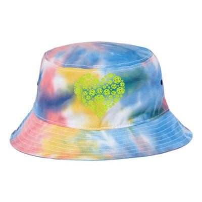 Pickleball Heart Professional Pickleball Game Players Tie Dye Newport Bucket Hat