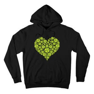 Pickleball Heart Professional Pickleball Game Players Tall Hoodie