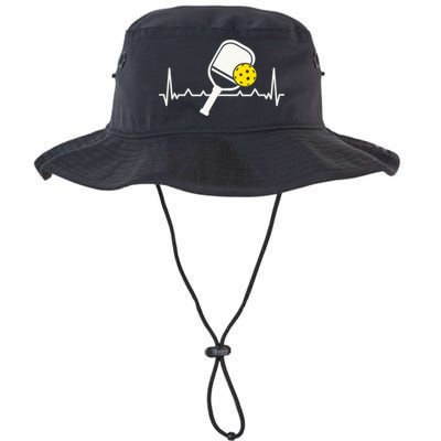 Pickleball Heartbeat Paddleball Gift Racket Singles Doubles Sport Gift Bucket Hat