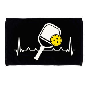 Pickleball Heartbeat Paddleball Gift Racket Singles Doubles Sport Gift Microfiber Hand Towel