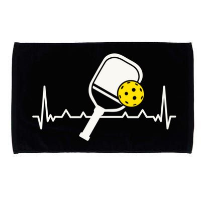 Pickleball Heartbeat Paddleball Gift Racket Singles Doubles Sport Gift Microfiber Hand Towel