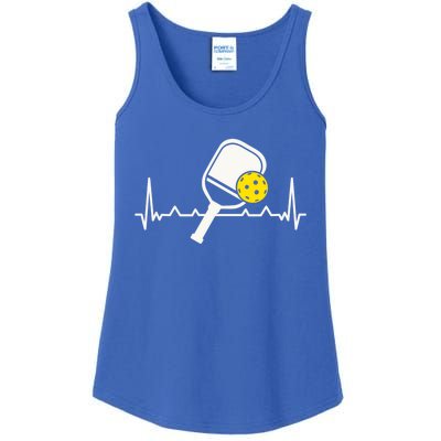 Pickleball Heartbeat Paddleball Gift Racket Singles Doubles Sport Gift Ladies Essential Tank