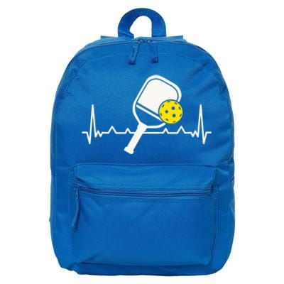 Pickleball Heartbeat Paddleball Gift Racket Singles Doubles Sport Gift 16 in Basic Backpack