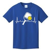 Pickleball Heartbeat Paddleball Gift Racket Singles Doubles Sport Gift Kids T-Shirt