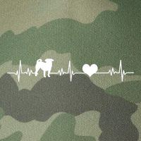 Pug Heartbeat Pug Love Dog Dog Frequency Ekg Legacy Tie Dye Trucker Hat