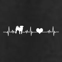 Pug Heartbeat Pug Love Dog Dog Frequency Ekg Cool Comfort Performance Bucket Hat