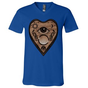 Planchette Halloween Paranormal Spirit Board Gothic Horror Gift V-Neck T-Shirt