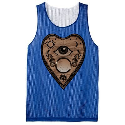 Planchette Halloween Paranormal Spirit Board Gothic Horror Gift Mesh Reversible Basketball Jersey Tank