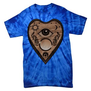 Planchette Halloween Paranormal Spirit Board Gothic Horror Gift Tie-Dye T-Shirt