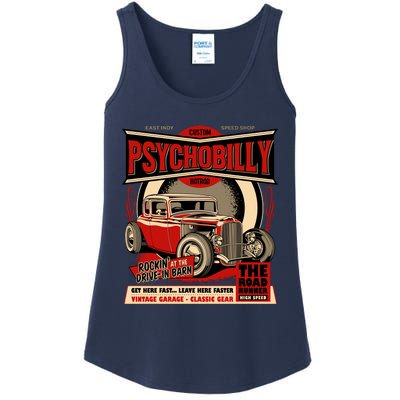 Psychobilly Hotrod Ladies Essential Tank