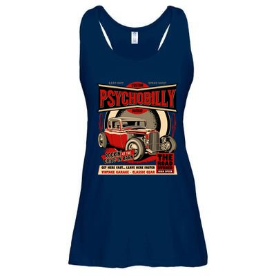 Psychobilly Hotrod Ladies Essential Flowy Tank