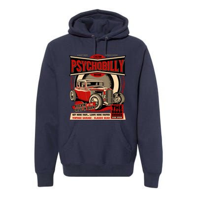 Psychobilly Hotrod Premium Hoodie