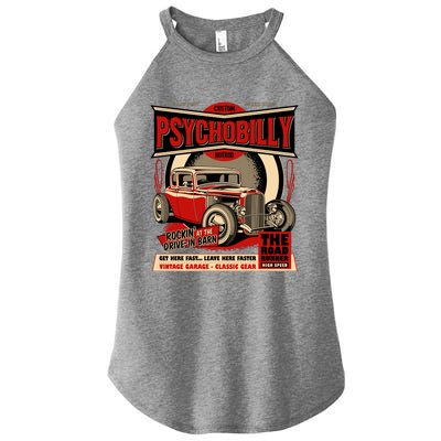 Psychobilly Hotrod Women’s Perfect Tri Rocker Tank