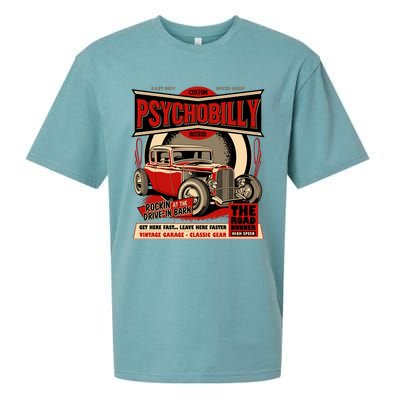 Psychobilly Hotrod Sueded Cloud Jersey T-Shirt