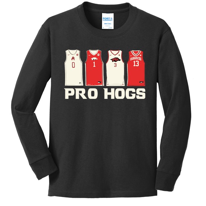 Pro Hogs Kids Long Sleeve Shirt