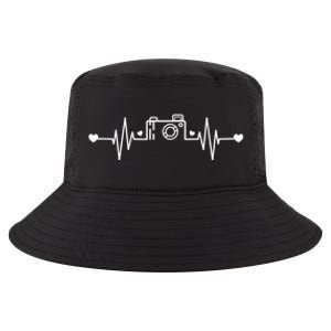 Photographer Heartbeat Photography Lovers Camera Novelty Gift Cool Comfort Performance Bucket Hat