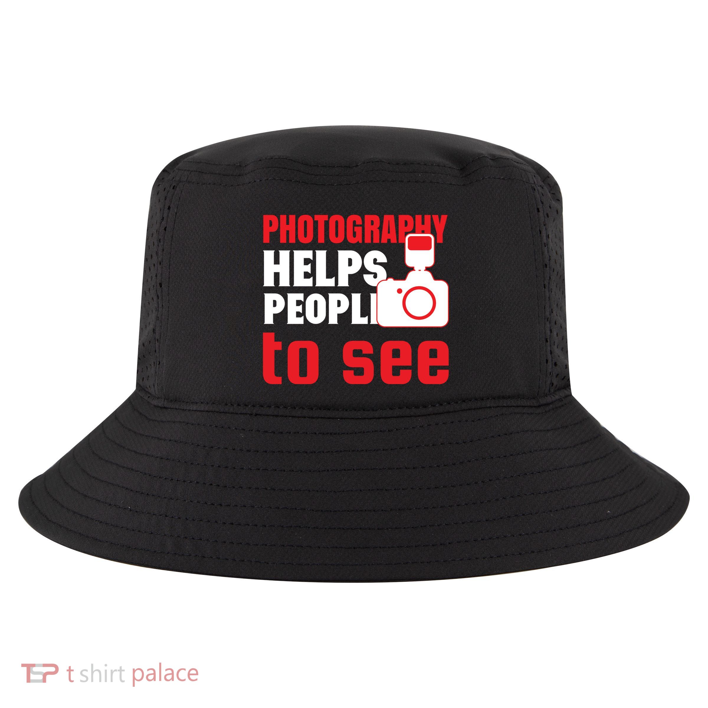 Photography Helps People To See Cool Comfort Performance Bucket Hat