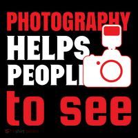 Photography Helps People To See Drawstring Bag