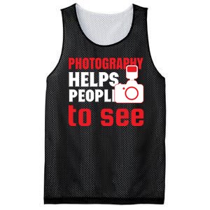 Photography Helps People To See Mesh Reversible Basketball Jersey Tank