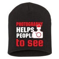 Photography Helps People To See Short Acrylic Beanie
