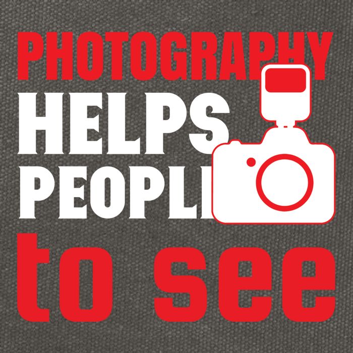 Photography Helps People To See Cotton Canvas Backpack