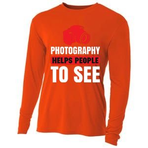 Photography Helps People To See Cooling Performance Long Sleeve Crew