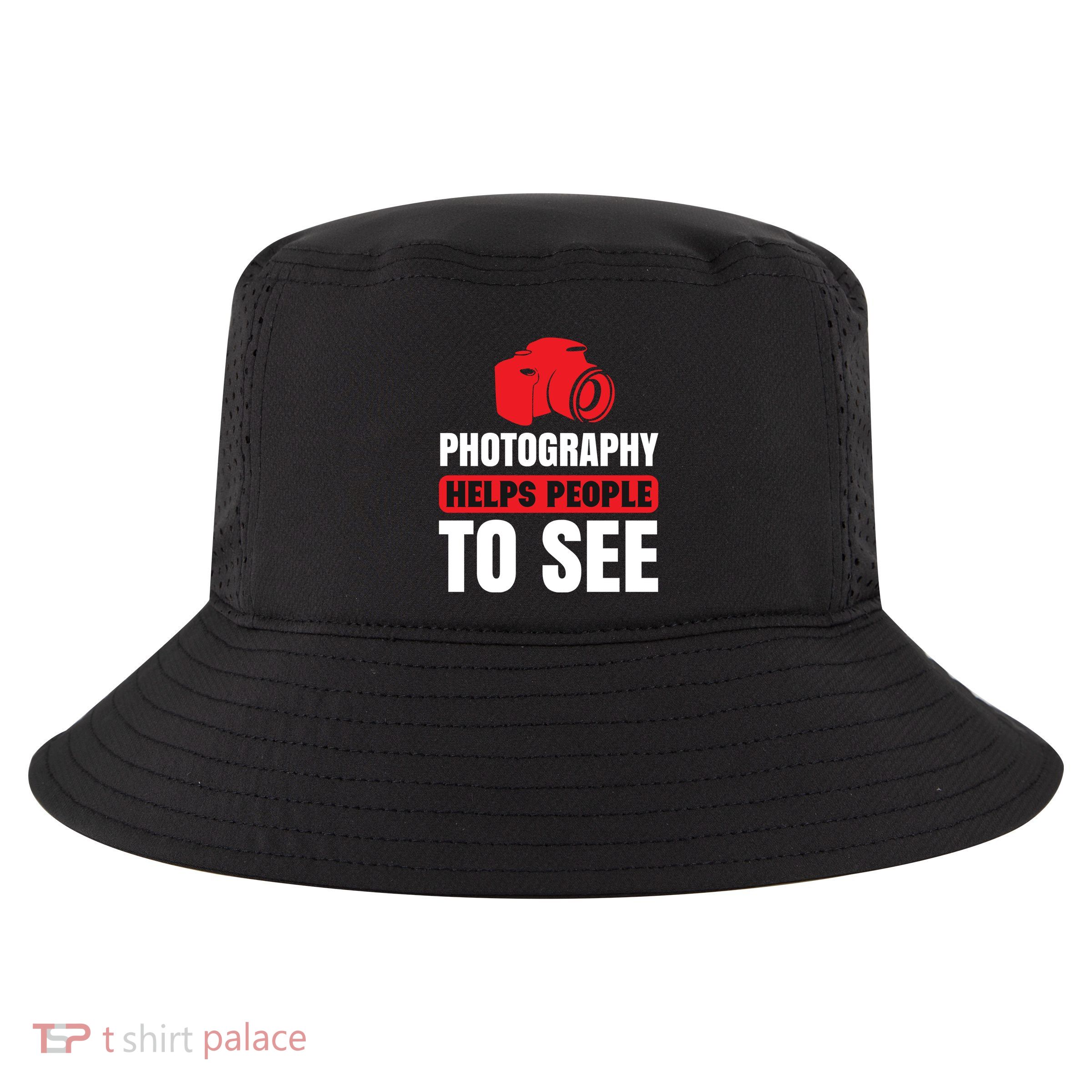 Photography Helps People To See Cool Comfort Performance Bucket Hat