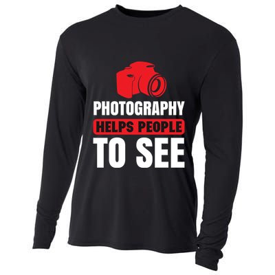 Photography Helps People To See Cooling Performance Long Sleeve Crew
