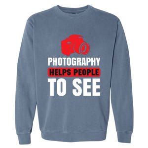 Photography Helps People To See Garment-Dyed Sweatshirt