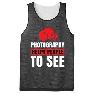 Photography Helps People To See Mesh Reversible Basketball Jersey Tank