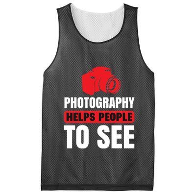 Photography Helps People To See Mesh Reversible Basketball Jersey Tank
