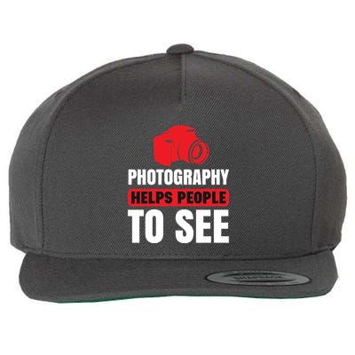Photography Helps People To See Wool Snapback Cap