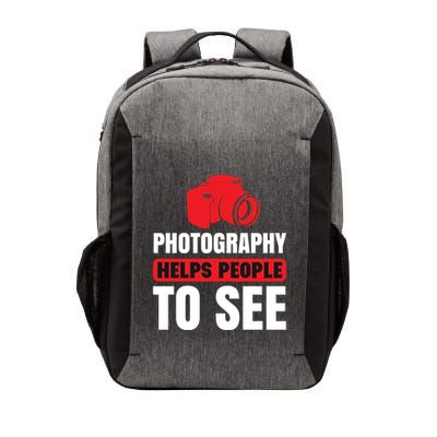 Photography Helps People To See Vector Backpack