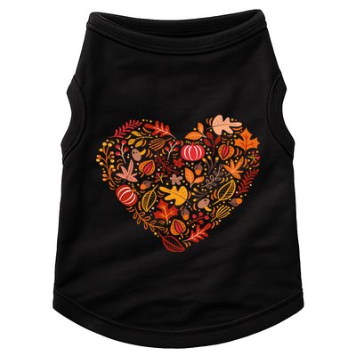 Pumpkin Heart Doggie Tank