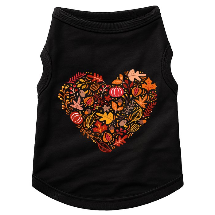 Pumpkin Heart Doggie Tank