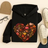 Pumpkin Heart Hoodie