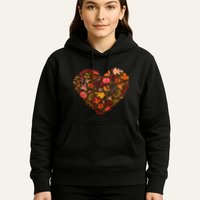 Pumpkin Heart Hoodie