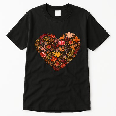 Pumpkin Heart Tall T-Shirt