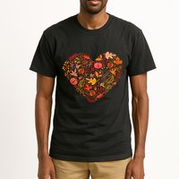 Pumpkin Heart Tall T-Shirt