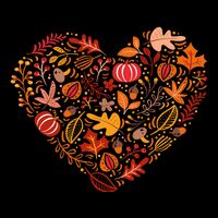 Pumpkin Heart Backpack