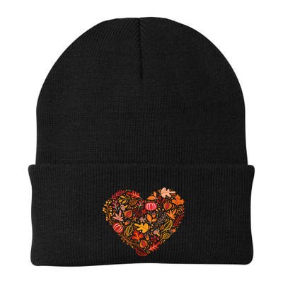 Pumpkin Heart Beanie