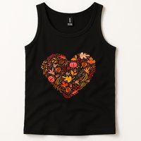 Pumpkin Heart Tank Top