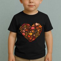 Pumpkin Heart Toddler T-Shirt