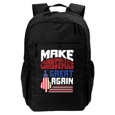 Patriotic Holiday Quote Make Christmas Great Again Great Gift Backpack