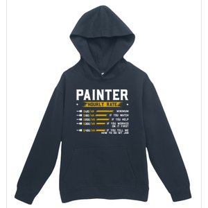 Painter Hourly Rate Funny Painting Professional Painter Cool Gift Urban Pullover Hoodie