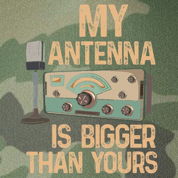 Pride Ham Radio Operator  My Antenna Isn Bigger Than Yours  Legacy Tie Dye Trucker Hat