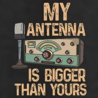 Pride Ham Radio Operator  My Antenna Isn Bigger Than Yours  Cool Comfort Performance Bucket Hat