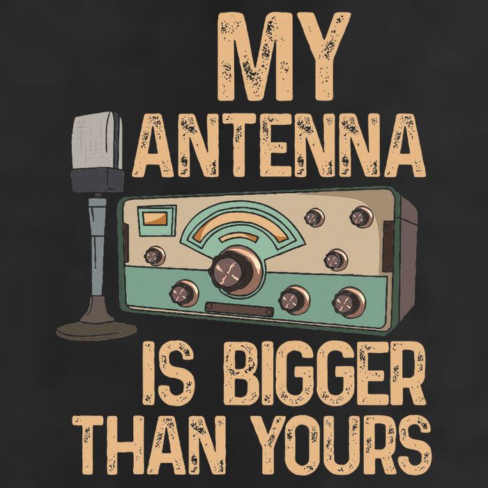 Pride Ham Radio Operator  My Antenna Isn Bigger Than Yours  Cool Comfort Performance Bucket Hat