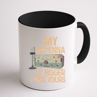Pride Ham Radio Operator  My Antenna Isn Bigger Than Yours  Mug